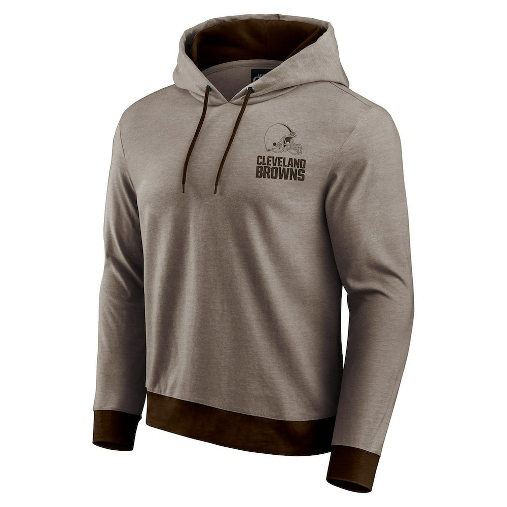 Fanatics Cleveland Browns Darius Rucker Collection Tonal Knit Pullover Hoodie Brown