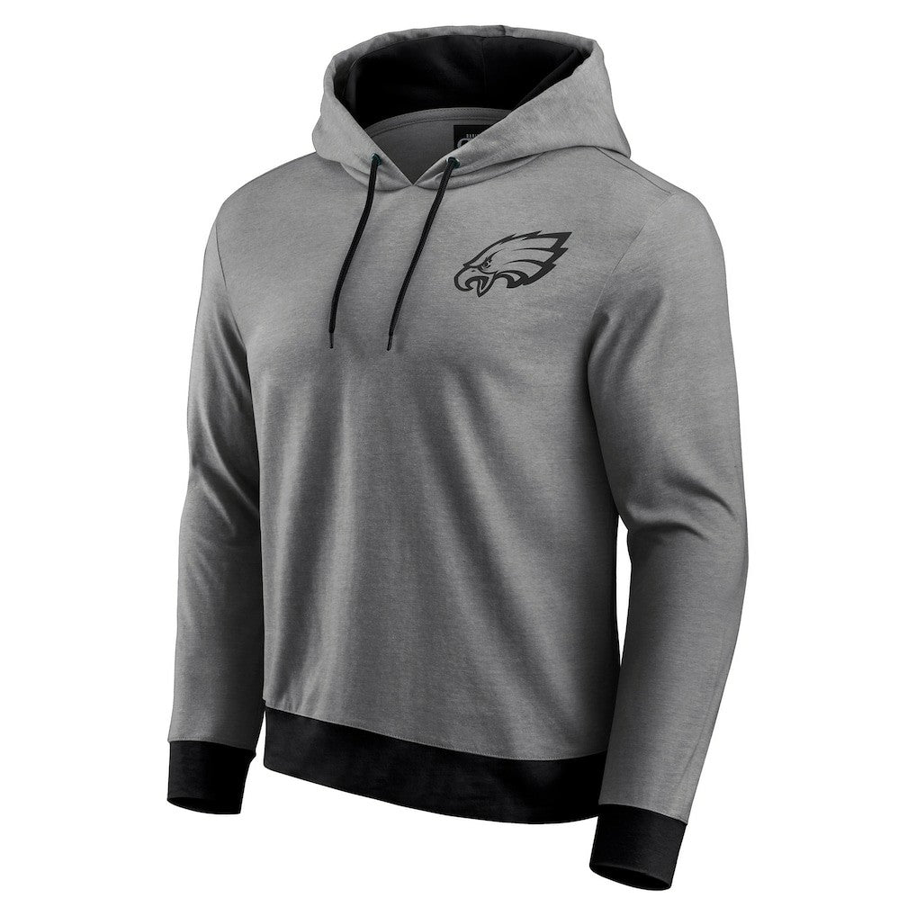 Fanatics Philadelphia Eagles Darius Rucker Collection Tonal Knit Pullover Hoodie Gray