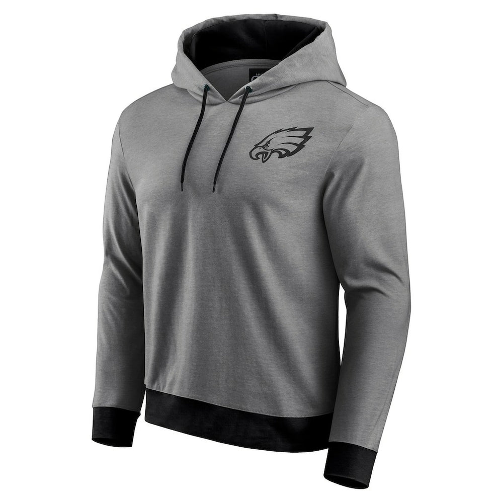 Fanatics Philadelphia Eagles Darius Rucker Collection Tonal Knit Pullover Hoodie Gray