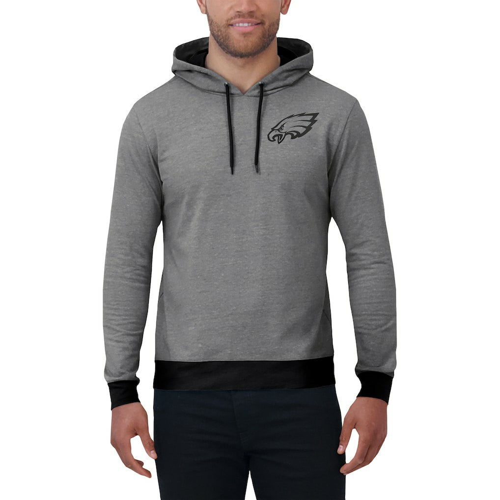 Fanatics Philadelphia Eagles Darius Rucker Collection Tonal Knit Pullover Hoodie Gray