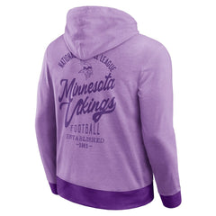Fanatics Minnesota Vikings Darius Rucker Collection Tonal Knit Pullover Hoodie Purple