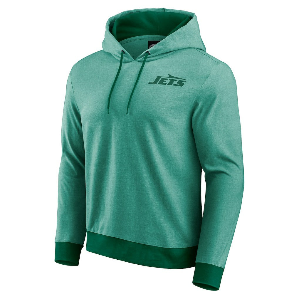 Fanatics New York Jets Darius Rucker Collection Tonal Knit Pullover Hoodie Green