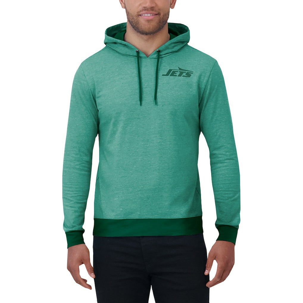 Fanatics New York Jets Darius Rucker Collection Tonal Knit Pullover Hoodie Green