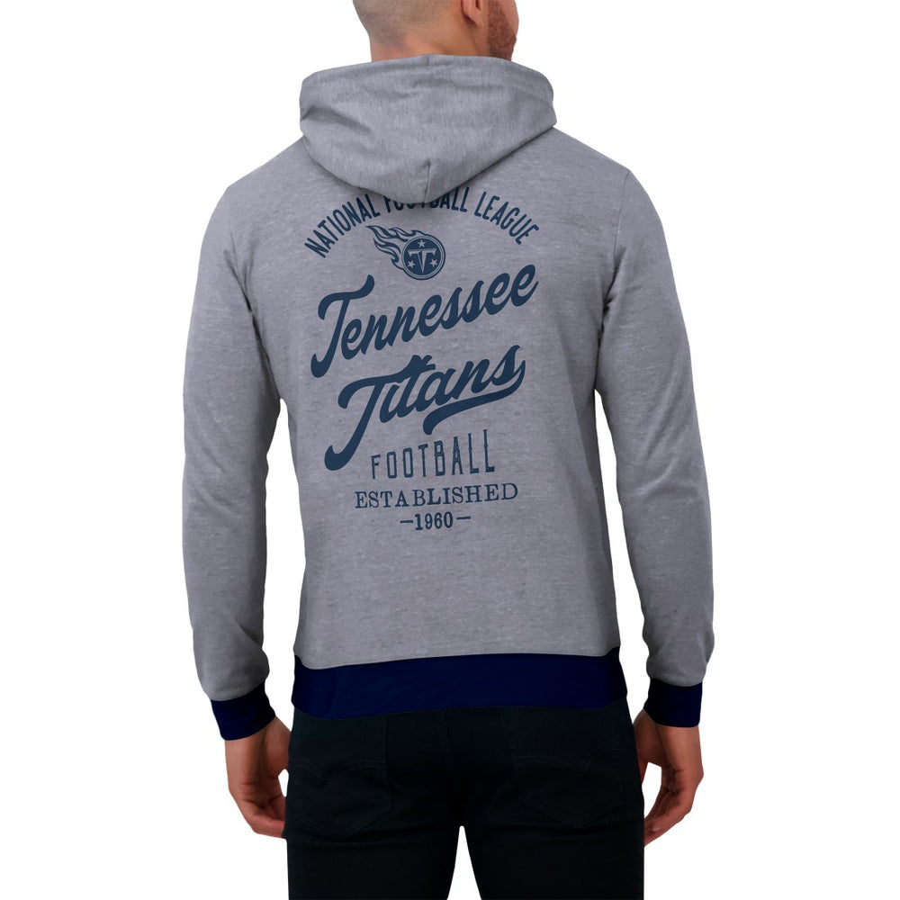 Fanatics Tennessee Titans Darius Rucker Collection Tonal Knit Pullover Hoodie Navy