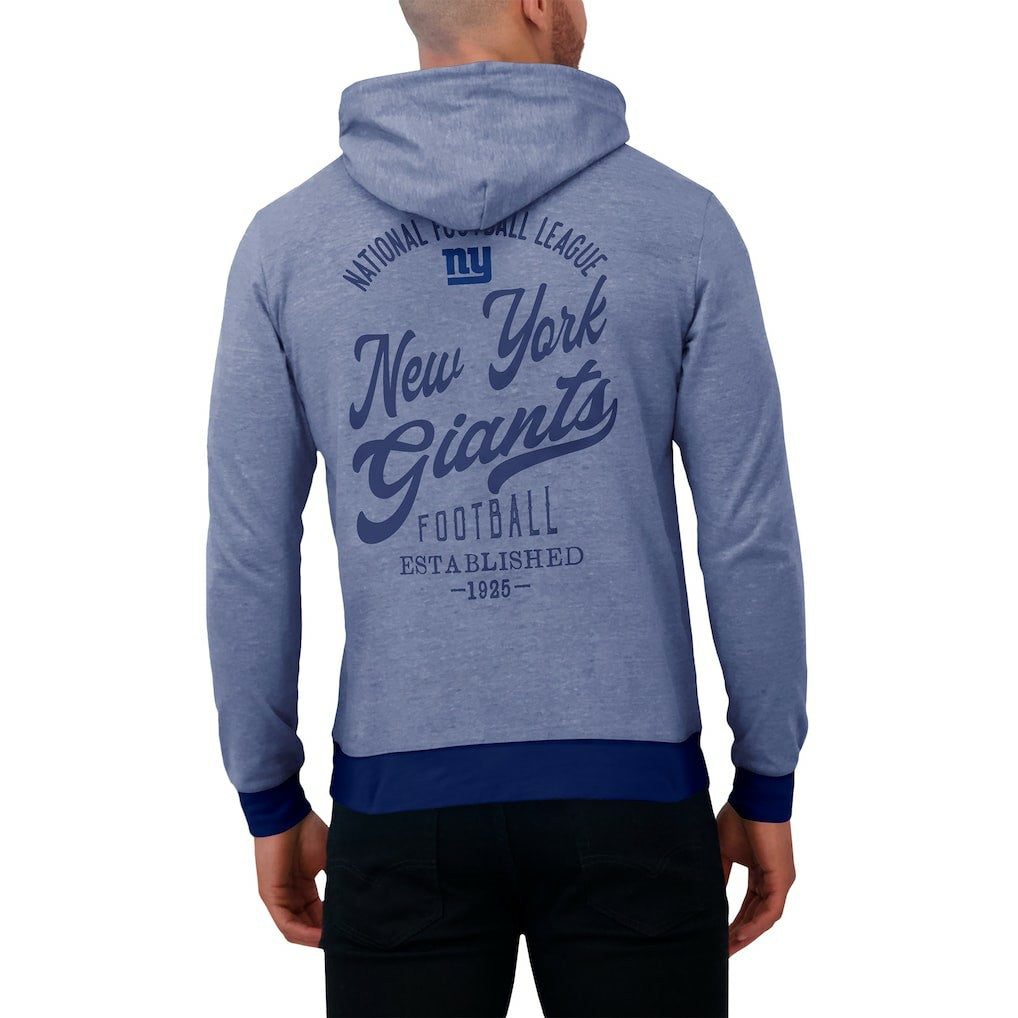 Fanatics New York Giants Darius Rucker Collection Tonal Knit Pullover Hoodie Royal