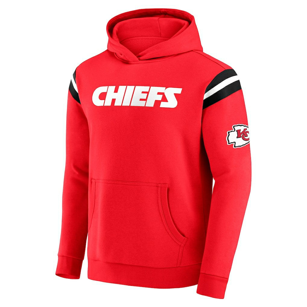 Fanatics Kansas City Chiefs Darius Rucker Collection Football Washed Pullover Hoodie Red