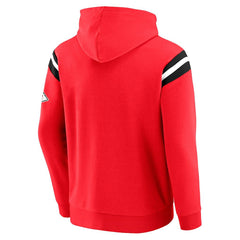 Fanatics Kansas City Chiefs Darius Rucker Collection Football Washed Pullover Hoodie Red