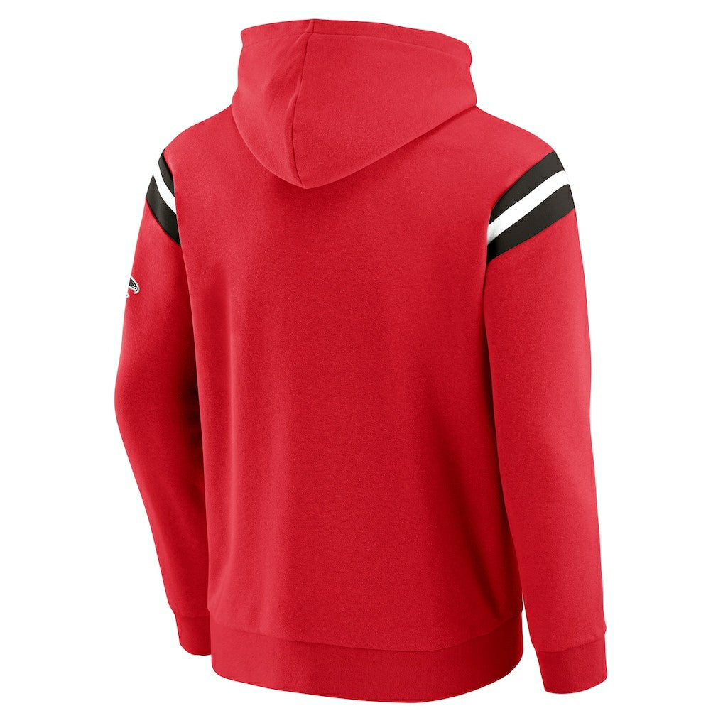 Fanatics Atlanta Falcons Darius Rucker Collection Football Washed Pullover Hoodie Red