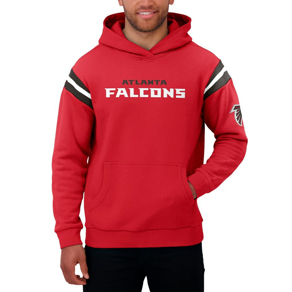 Fanatics Atlanta Falcons Darius Rucker Collection Football Washed Pullover Hoodie Red