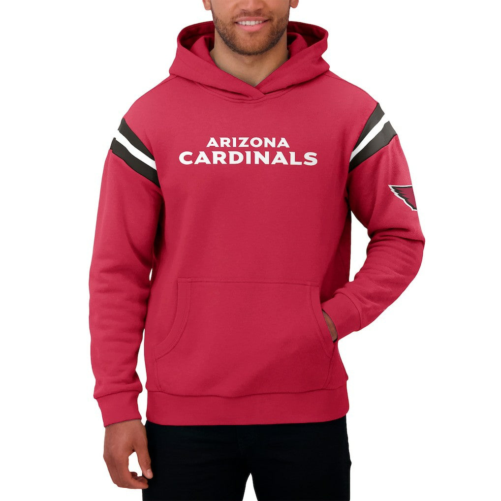 Fanatics Arizona Cardinals Darius Rucker Collection Football Washed Pullover Hoodie Cardinal