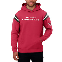 Fanatics Arizona Cardinals Darius Rucker Collection Football Washed Pullover Hoodie Cardinal