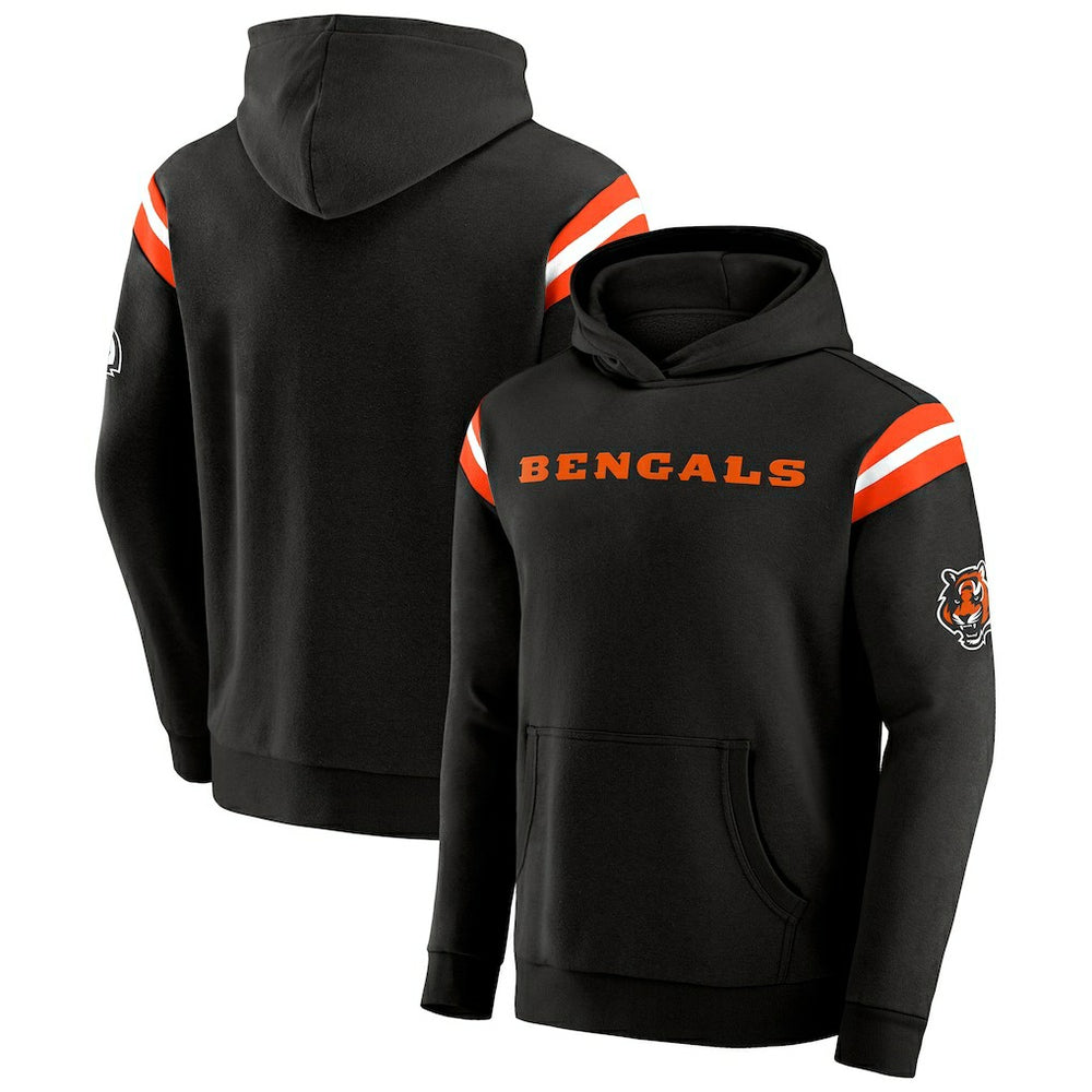 Fanatics Cincinnati Bengals Darius Rucker Collection Football Washed Pullover Hoodie Charcoal
