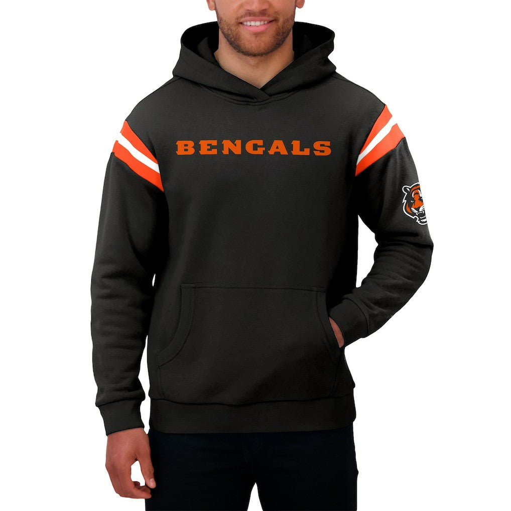 Fanatics Cincinnati Bengals Darius Rucker Collection Football Washed Pullover Hoodie Charcoal