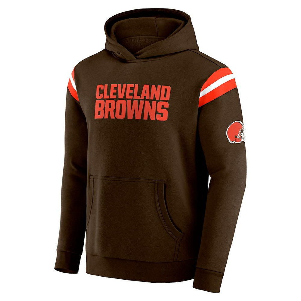 Fanatics Cleveland Browns Darius Rucker Collection Football Washed Pullover Hoodie Brown