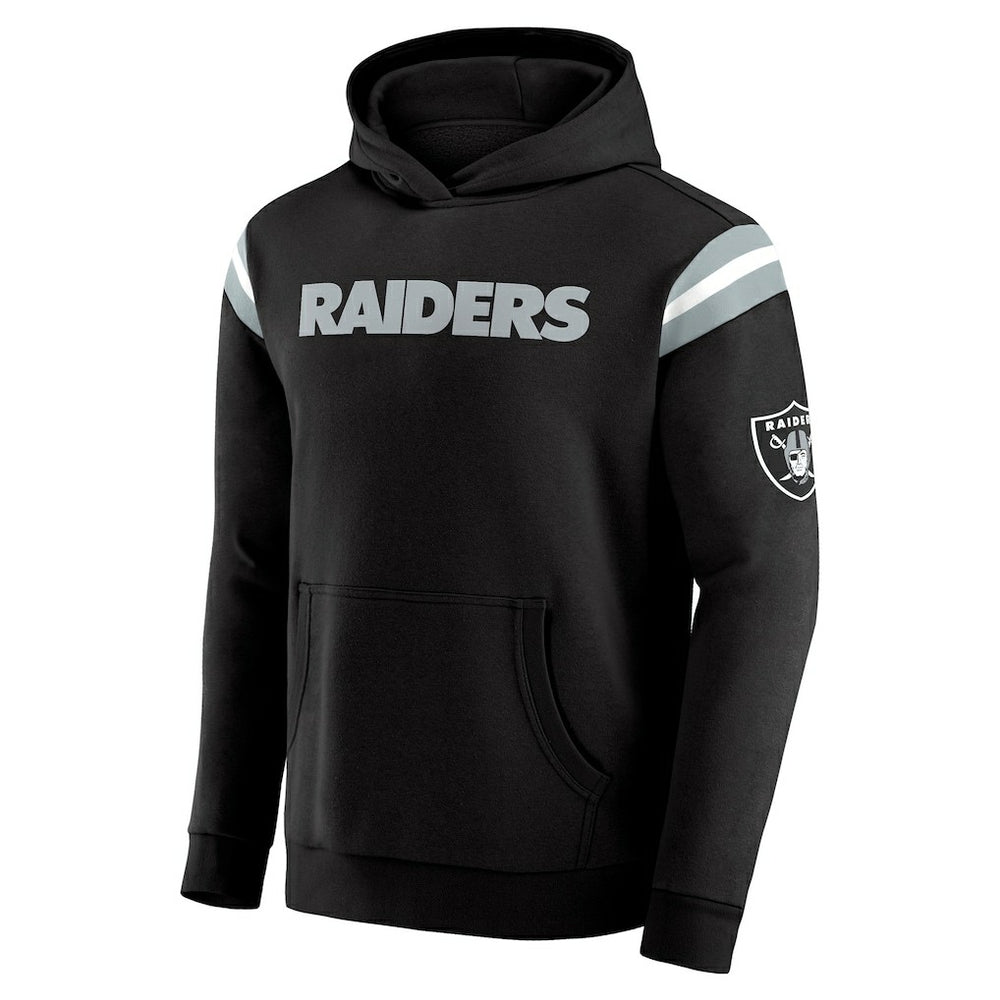 Fanatics Las Vegas Raiders Darius Rucker Collection Football Washed Pullover Hoodie Black