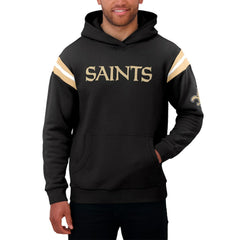 Fanatics New Orleans Saints Darius Rucker Collection Football Washed Pullover Hoodie Black