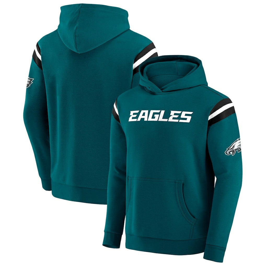 Fanatics Philadelphia Eagles Darius Rucker Collection Football Washed Pullover Hoodie Green