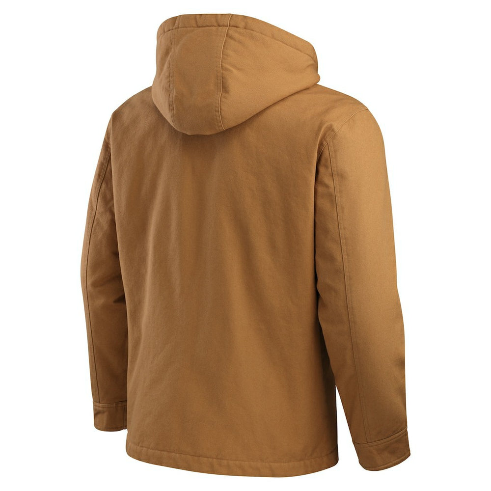 Fanatics New Orleans Saints Darius Rucker Collection Canvas Full-Zip Hoodie Jacket Tan