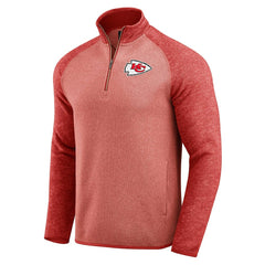 Fanatics Kansas City Chiefs Darius Rucker Collection Tonal Quarter-Zip Jacket Red