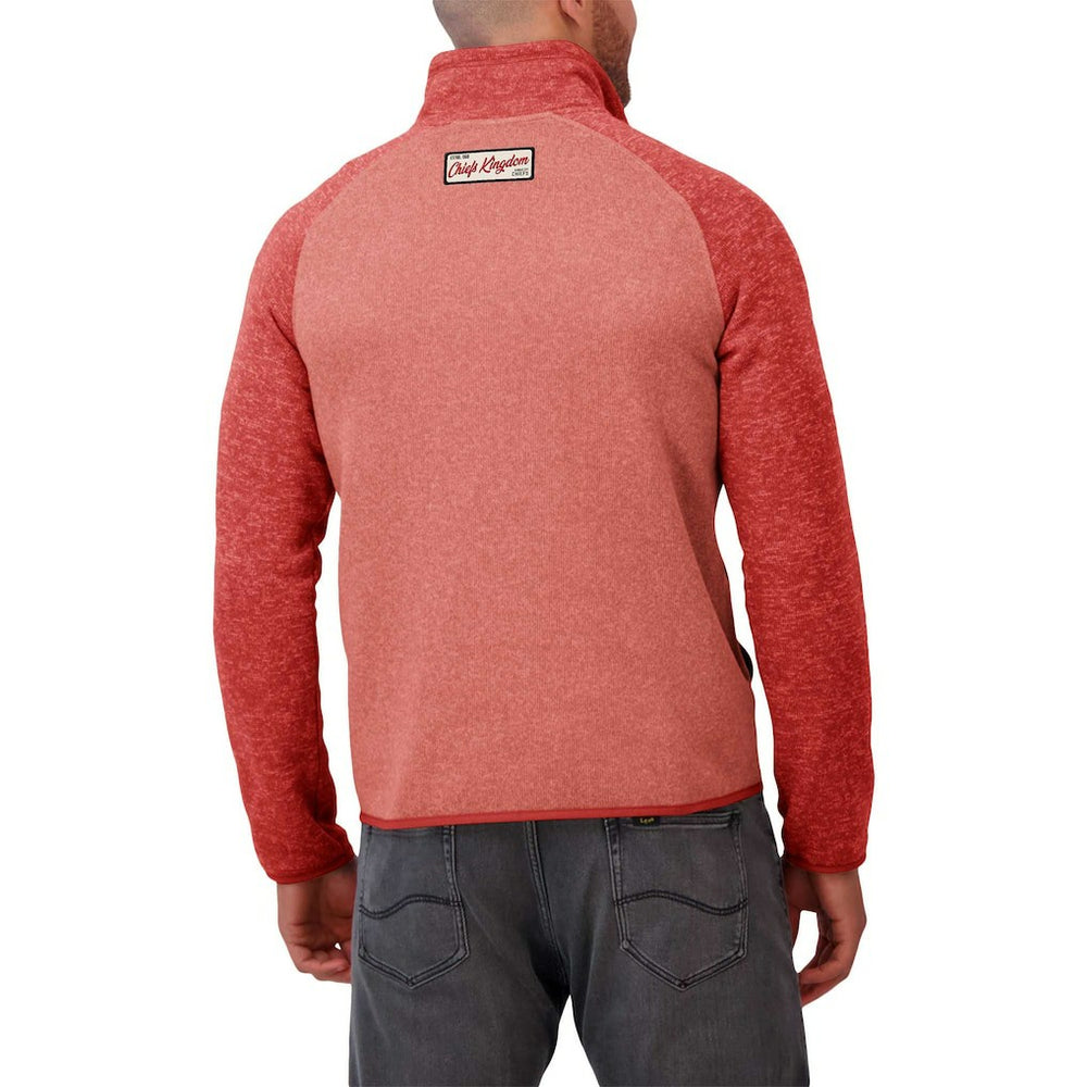 Fanatics Kansas City Chiefs Darius Rucker Collection Tonal Quarter-Zip Jacket Red