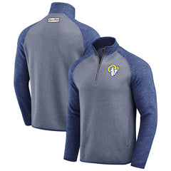 Fanatics Los Angeles Rams Darius Rucker Collection Tonal Quarter-Zip Jacket Blue