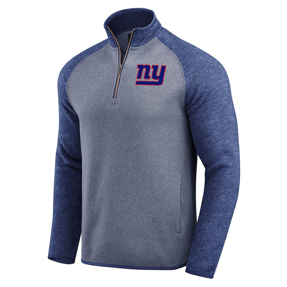 Fanatics New York Giants Darius Rucker Collection Tonal Quarter-Zip Jacket Blue