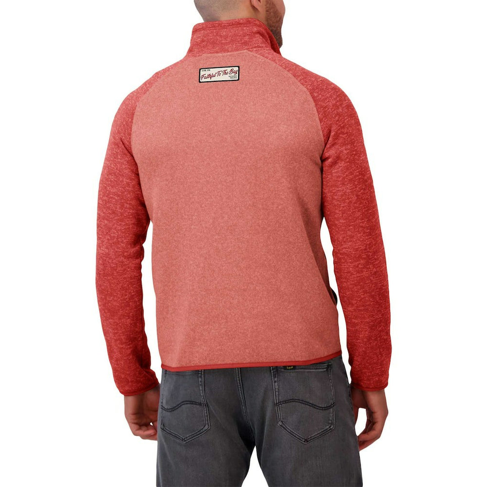 Fanatics San Francisco 49ers Darius Rucker Collection Tonal Quarter-Zip Jacket Scarlet