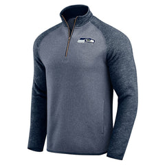 Fanatics Seattle Seahawks Darius Rucker Collection Tonal Quarter-Zip Jacket College Navy
