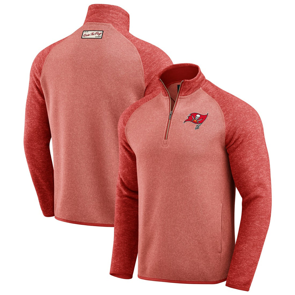 Fanatics Tampa Bay Buccaneers Darius Rucker Collection Tonal Quarter-Zip Jacket Red