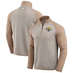 Fanatics Jacksonville Jaguars Darius Rucker Collection Tonal Quarter-Zip Jacket Tan