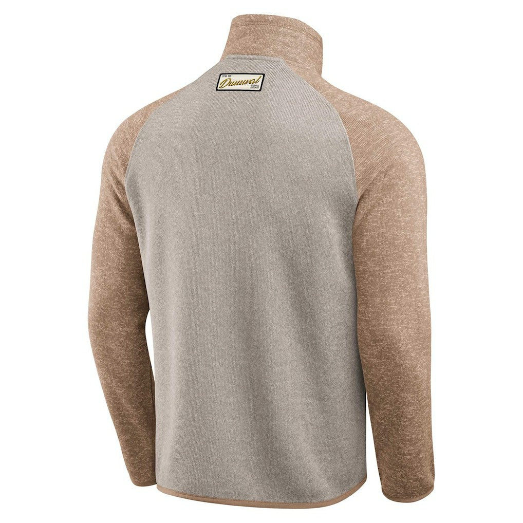 Fanatics Jacksonville Jaguars Darius Rucker Collection Tonal Quarter-Zip Jacket Tan
