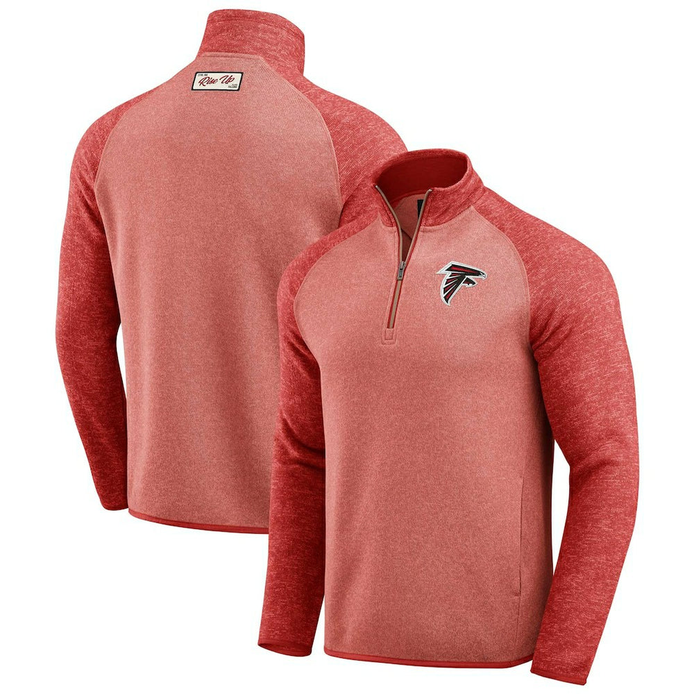 Fanatics Atlanta Falcons Darius Rucker Collection Tonal Quarter-Zip Jacket Red