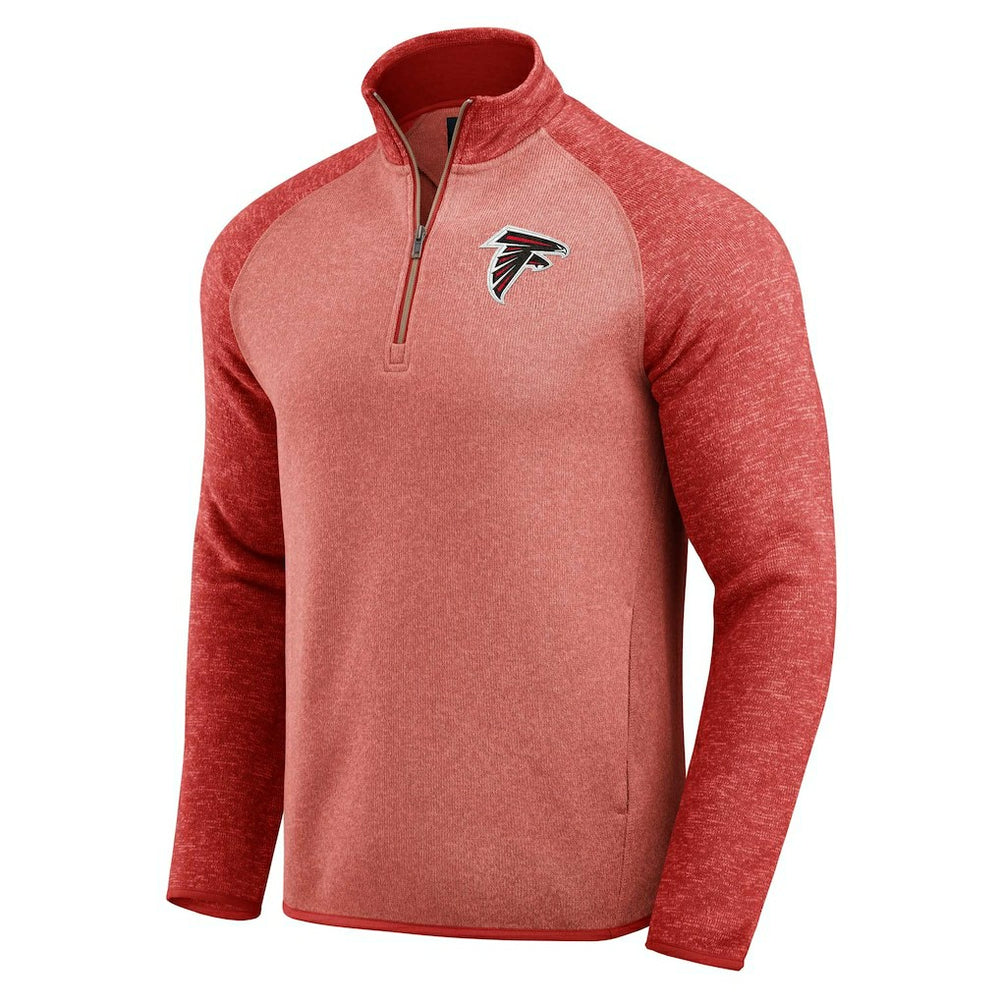 Fanatics Atlanta Falcons Darius Rucker Collection Tonal Quarter-Zip Jacket Red