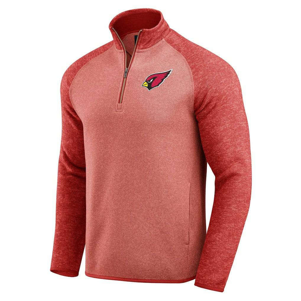 Fanatics Arizona Cardinals Darius Rucker Collection Tonal Quarter-Zip Jacket Cardinal