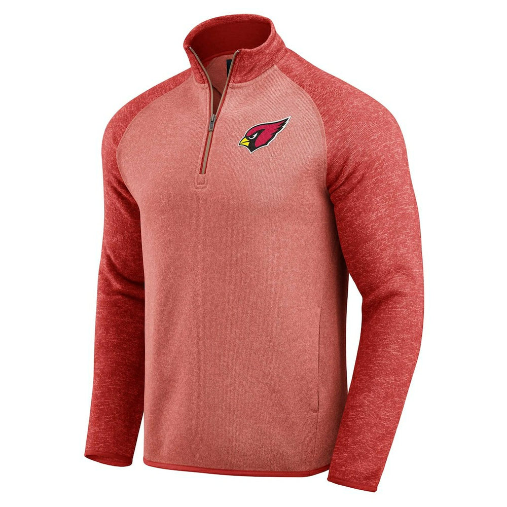 Fanatics Arizona Cardinals Darius Rucker Collection Tonal Quarter-Zip Jacket Cardinal