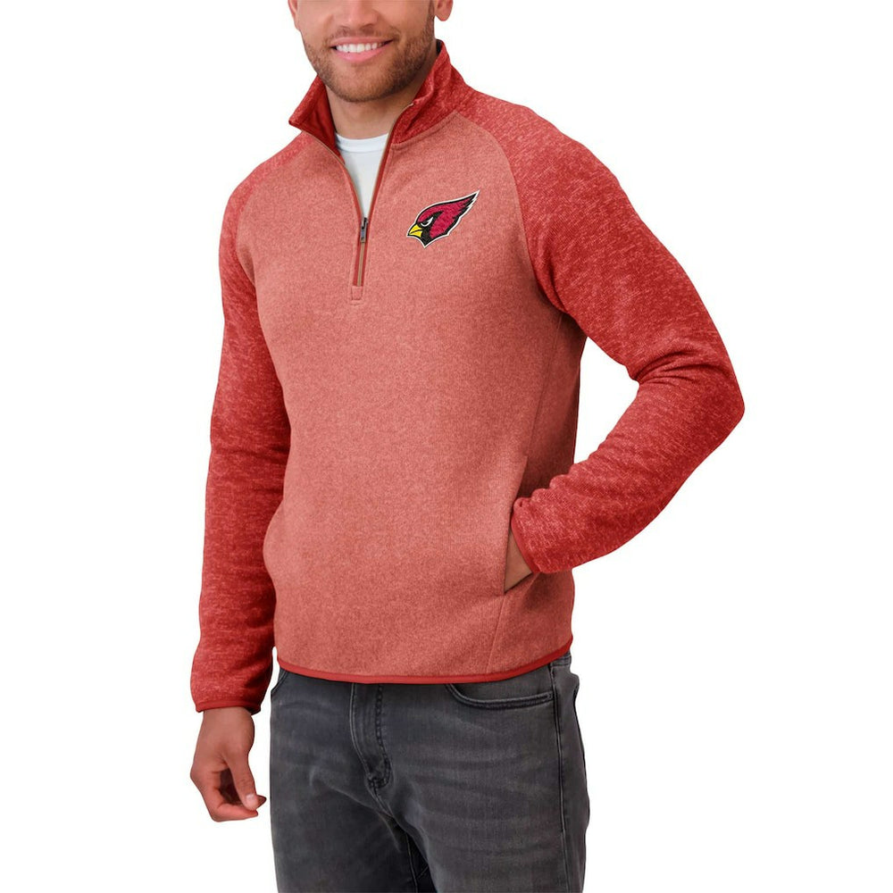 Fanatics Arizona Cardinals Darius Rucker Collection Tonal Quarter-Zip Jacket Cardinal