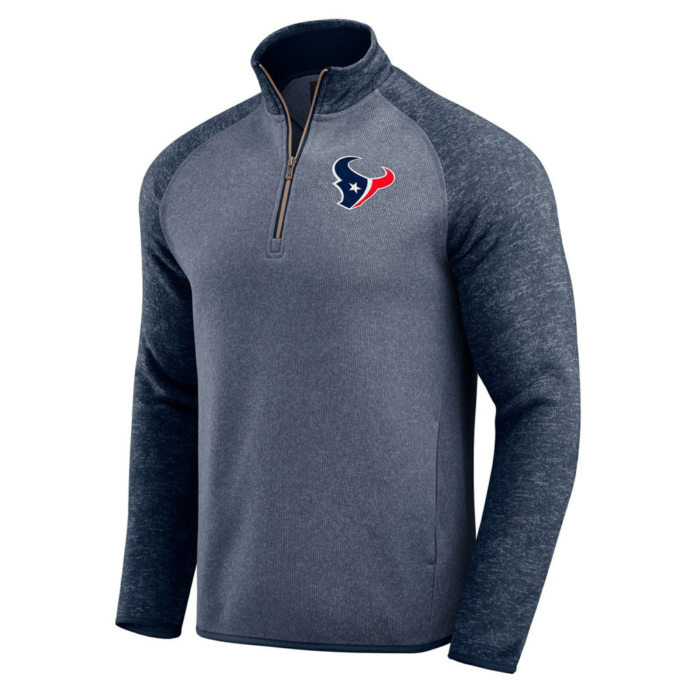 Fanatics Houston Texans Darius Rucker Collection Tonal Quarter-Zip Jacket Navy