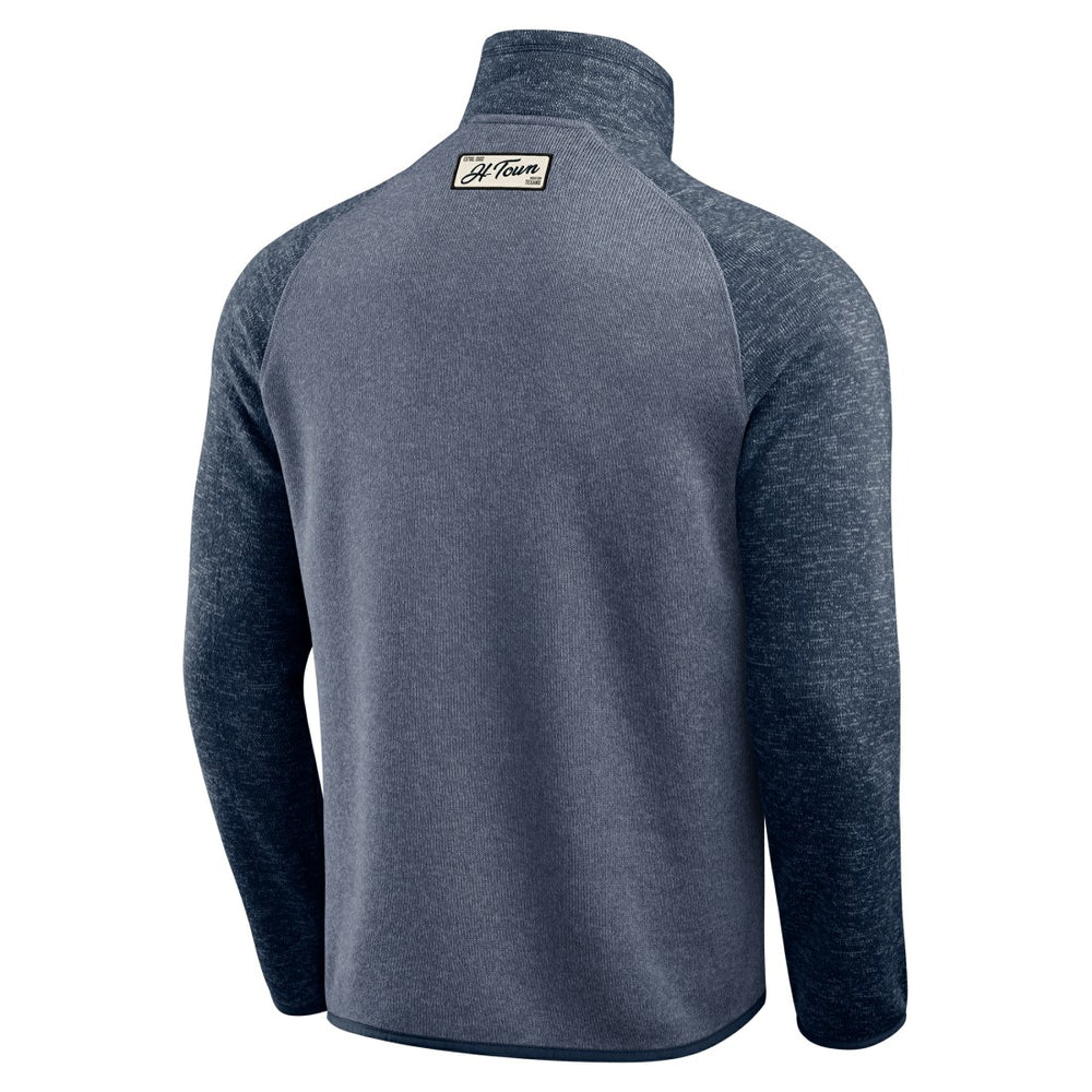 Fanatics Houston Texans Darius Rucker Collection Tonal Quarter-Zip Jacket Navy