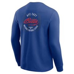 Fanatics Buffalo Bills Darius Rucker Collection Washed Waffle-Knit Long Sleeve T-Shirt Royal