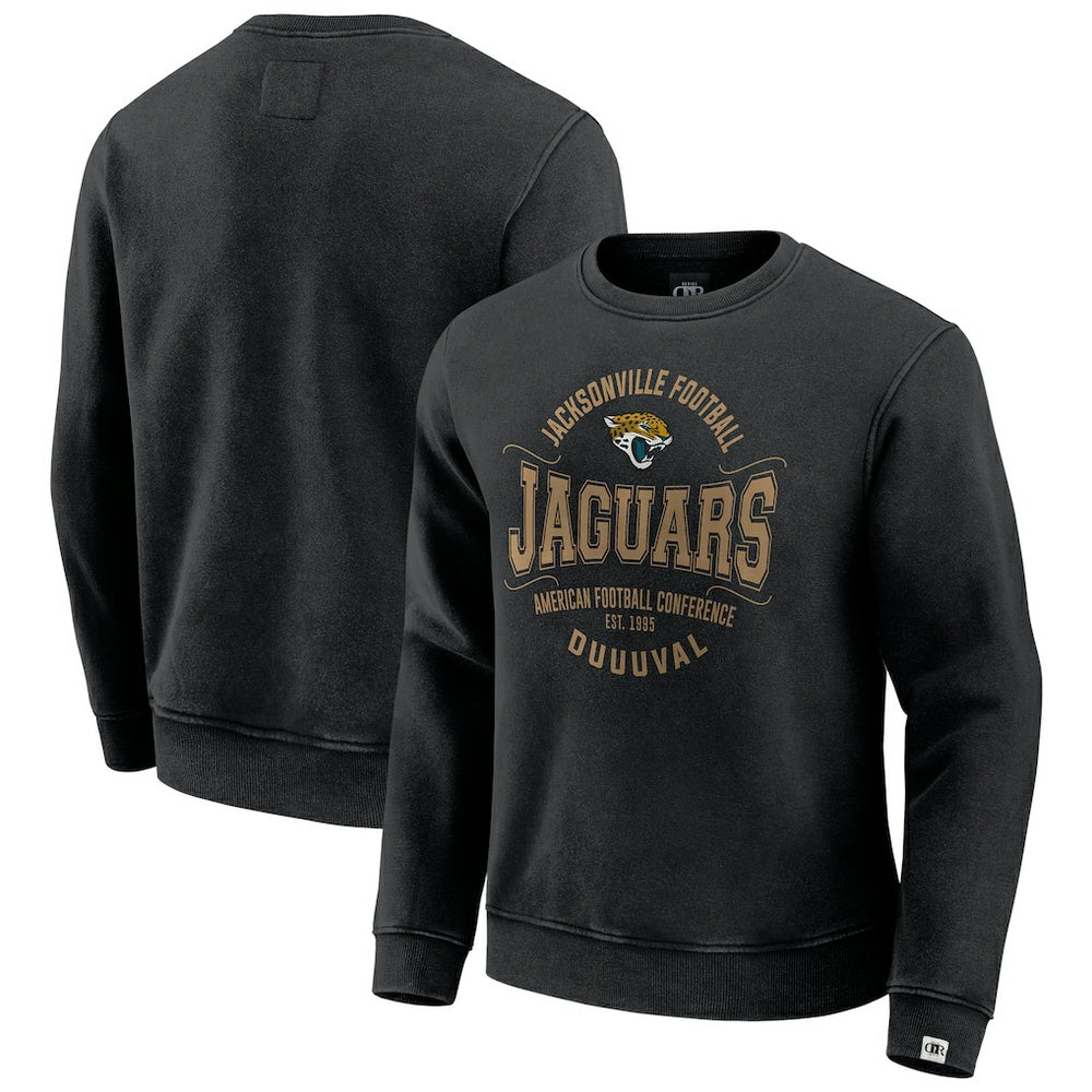 Fanatics Jacksonville Jaguars Darius Rucker Collection Vintage Pullover Sweatshirt Black