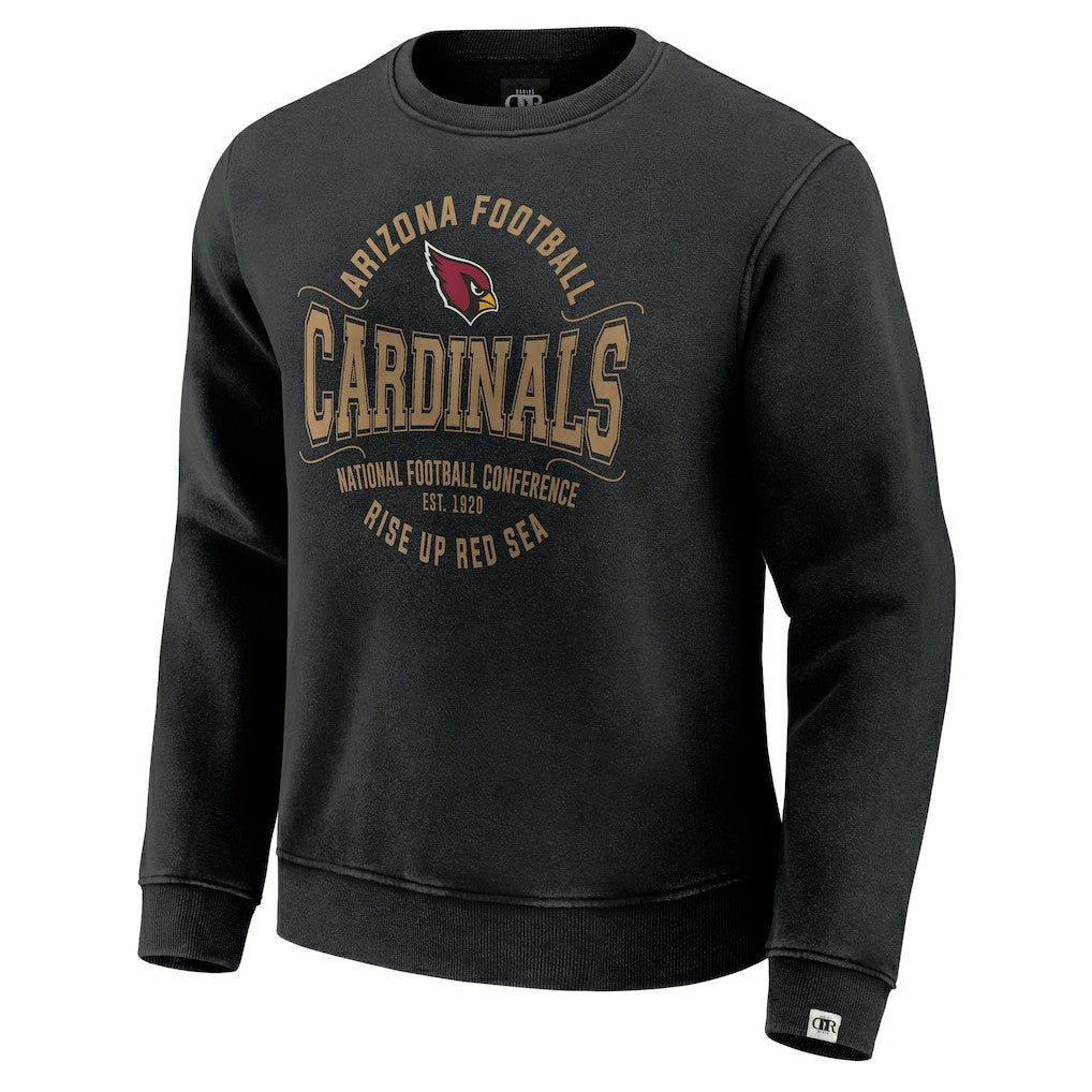 Fanatics Arizona Cardinals Darius Rucker Collection Vintage Pullover Sweatshirt Black