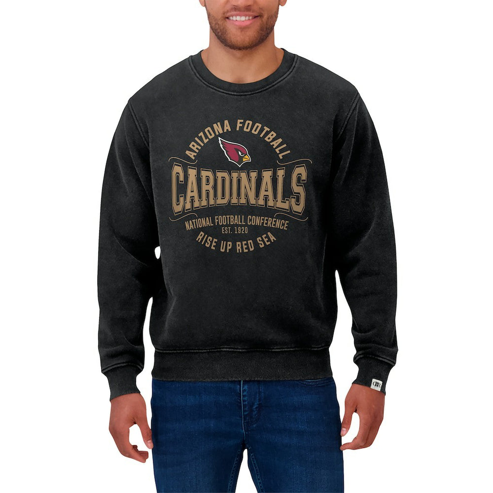 Fanatics Arizona Cardinals Darius Rucker Collection Vintage Pullover Sweatshirt Black