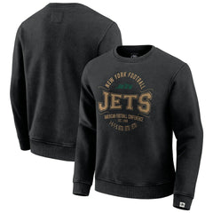 Fanatics New York Jets Darius Rucker Collection Vintage Pullover Sweatshirt Black