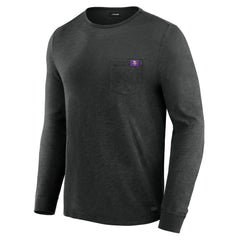 Minnesota Vikings J. Palmer In-The-Pocket Long Sleeve T-Shirt Black