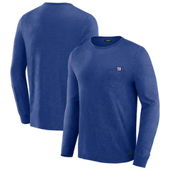 New York Giants J. Palmer In-The-Pocket Long Sleeve T-Shirt Blue