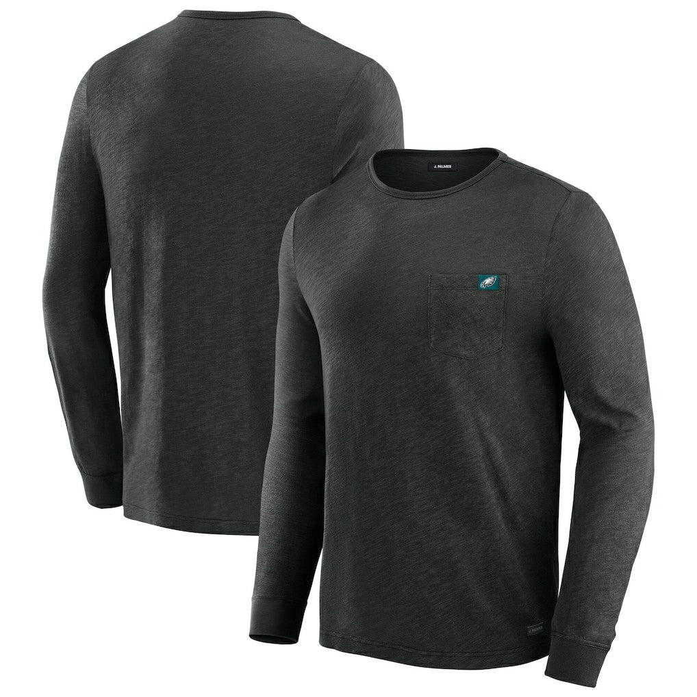 Philadelphia Eagles J. Palmer In-The-Pocket Long Sleeve T-Shirt Black