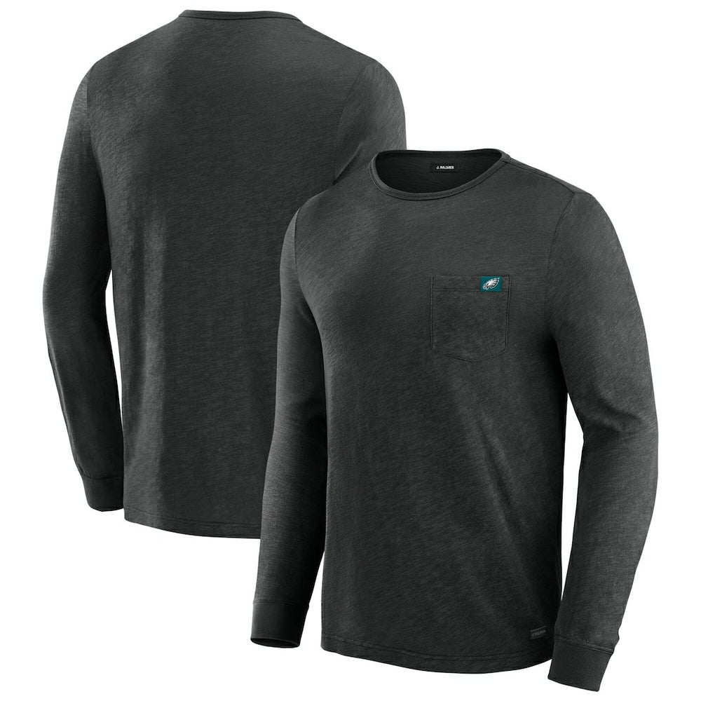 Philadelphia Eagles J. Palmer In-The-Pocket Long Sleeve T-Shirt Black