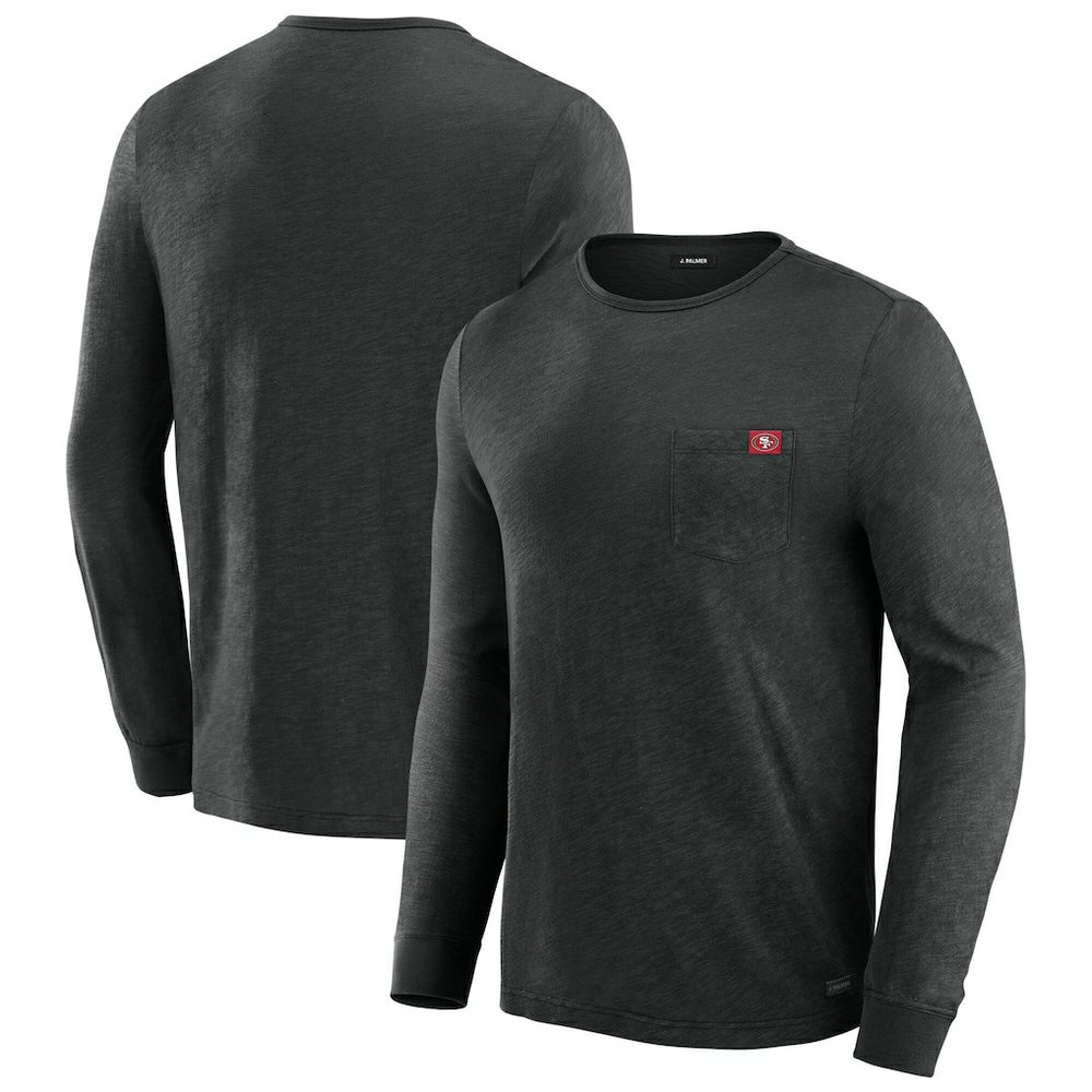 San Francisco 49ers J. Palmer In-The-Pocket Long Sleeve T-Shirt Black