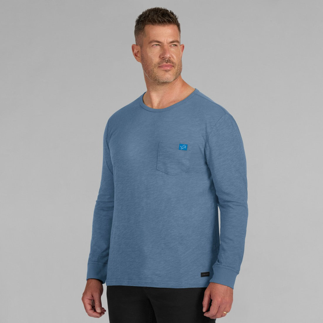 Detroit Lions J. Palmer In-The-Pocket Long Sleeve T-Shirt Royal