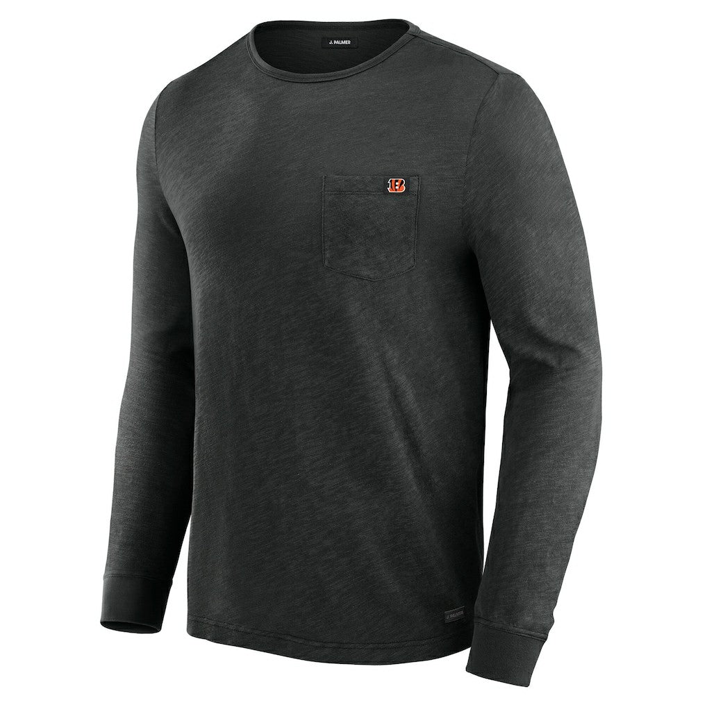 Cincinnati Bengals J. Palmer In-The-Pocket Long Sleeve T-Shirt Black